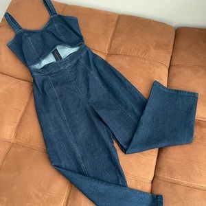 Denim Jumpsuit - Size M